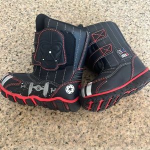 Baby Boys 5/6 Darth Vader Boots